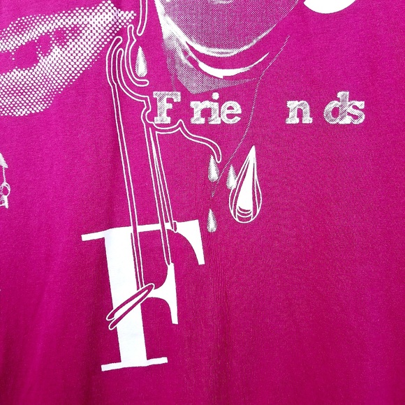 Magenta H&M Graphic T - Picture 4 of 7